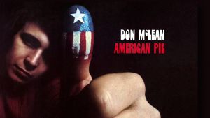 Don McLean levynsä American Pie kansikuvassa