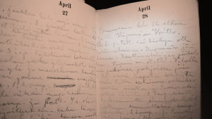 Jääkärieverstiluutnantti Erkki Hannulan päiväkirja 1918.