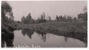 Suomen ja Venäjän välinen raja Rajajoki n. 1917-1922.