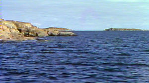 Trunsön kallioita.