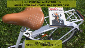 Pyörän tarakalla Anna-Leena Härkösen esikoisteos Häräntappoase