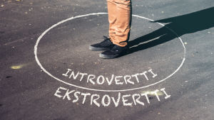 Ekstrovertilla ja introvertilla voi olla myös samoja ominaisuuksia.