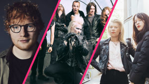 Ed Sheeran, Battle Beast, LCMDF kokoelmakuvassa.