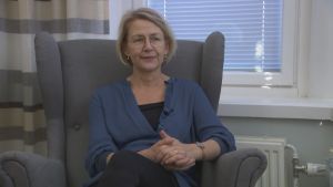 Psykiatern Tove Hertzberg har specialiserat sig på gravidas psykiska hälsa. Tove Hertzberg, psykiater