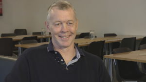 Anders Lundström har tränat Annika sedan hon var sju år. Anders Lundström, pappa och tränare till Annika Lundström.