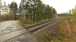 Plankorsningen i Dragsvik ska byggas om till tunnel. järnvägsspår korsas av landsväg
