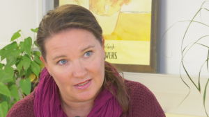 Anne Salovaara-Kero Direktör Anne Salovaara-Kero på Österbottens kriscenter