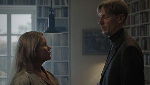 Stina Rautelin och Pekka Strang i kortfilmen Ett kammarspel kortfilm ett kammarspel