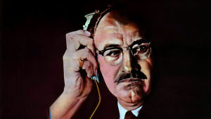Gene Hackman elokuvan Keskustelu (The Conversation) mainosjulisteessa