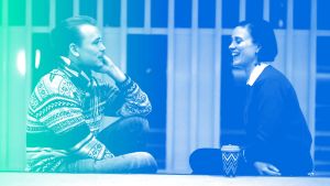 Kalle Halmén och Malin Gustavsson snackar om vilka åsikter som är ok att säga högt.