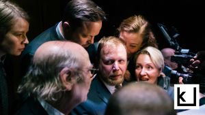 Foto från Yhdestoista hetki på Nationalteatern.