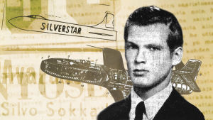 Silvo Sokan Silverstar-raketti ja sen yksi mahdollinen esikuva, suihkumoottorilla varustettu Douglas D-558 Skystreak -koekone vuodelta 1947. Silvo Sokan Silverstar ja sen mahdollinen esikuva.