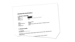 Merenkulkuasioiden apulaisministeri Viktor Olerski osti kyproslaisen veroparatiisiyhtiön nimiin itselleen mökin Kaakkois-Suomen Miehikkälästä vuonna 2013. Ote kiinteistön kauppakirjasta