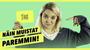Näin muistat paremmin