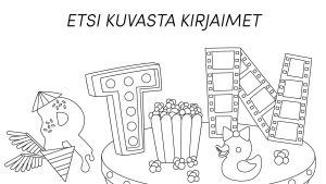 Pikku Kakkosen Eskarin tehtävä, etsi kuvasta kirjaimet
