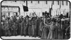 Venäjän vallankumous Pietarissa 6.3.1917.
