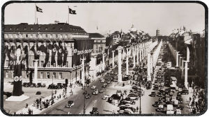 Viipurin Lauluveikot teki huhti-toukokuussa 1939 laajan Euroopan-kiertueen vieraillen Riiassa, Budapestissa ja Berliinissä. Berliini keväällä 1939.