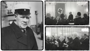 Viipurin Lauluveikot vieraili Berliinissä keväällä 1939 johtajansa Theodor Björklundin kanssa.
