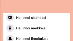 Facebookissa ryhmästä erotaan kohdasta Olet jäsen. Kuvakaappaus Facebookista: Ryhmästä erotaan kohdasta Olet jäsen.