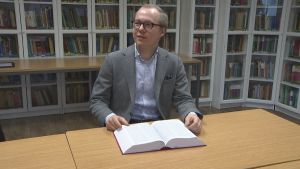 Joonas Tolonen oroar sig för undervisningen på Helsingfors universitet. Joonas Tolonen.