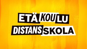 Teksti: Etäkoulu Distanskola