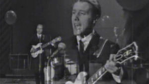 Ken Levy ja The Phantoms. Englantilainen Ken Levy & The Phantoms esiintyy Linnanmäen Peacock-teatterissa 1964.