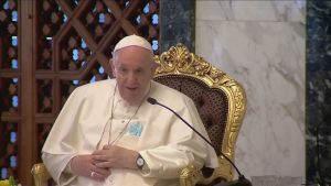 Påve Franciskus på besök i Irak