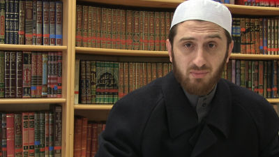 Imamen Abdulrahman Alhout i Nürnberg.