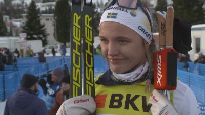 Oj Du Milde Himmel Svenska 20 Aringen Storimponerade Krista Parmakoski Enda Finlandare I Semifinal I Varldscupssprinten I Davos Sport Svenska Yle Fi
