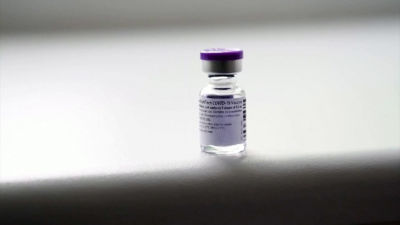 Coronavaccin som Pfizer och Binotech har framställt.