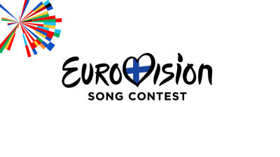 Euroviisujen logo kansallisella tunnuksella