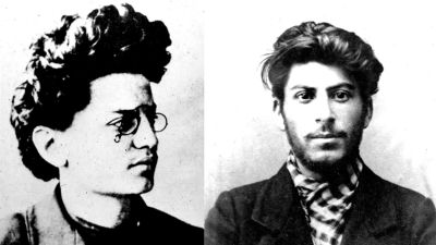 Trotskij 26 år, Stalin 24 år