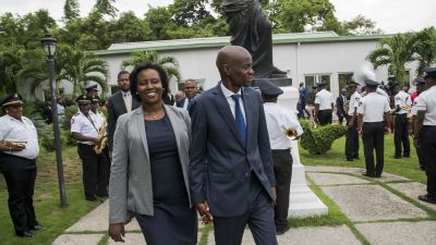 Martine ja Jovenel Moise
