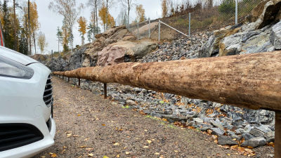 Storskogsportens parkeringsplats