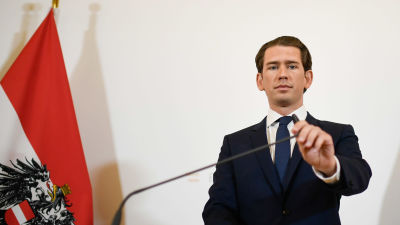 Itävallan liittokansleri Sebastian Kurtz