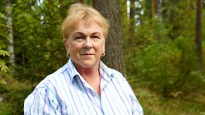 Anita Gustafsson tycker att det är terapeutiskt att tillbringa tid i naturen. Anita Gustafsson