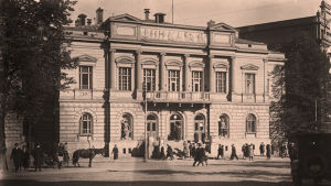 Wiipurilaisen osakunnan juhlapaikka, Vanha ylioppilastalo. Vanha ylioppilastalo 1920-luvulla