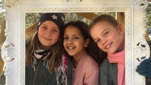 Medlemmarna i ITS3 har varit vänner sedan dagis. Tilda Nevaste, Samira Kanji, Isabel Ström