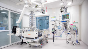 Uuden sairaala Novan teho-osasto.