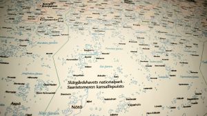 8500 stugor finns i Pargas, hälften nära vattendrag. En karta över skärgården.
