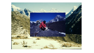 Nuori kuvataiteilija Satu Kiljunen teki 1980-luvun alussa kaksi Aasian-matkaa. Himalajan vuoriston korkeuksissa hän pystyi visualisoimaan oman mielenmaisemansa pyöreäksi. 