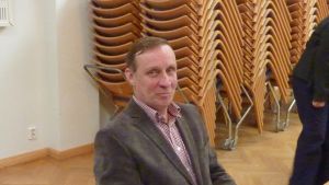 Peter Björklöf var än en gång aktiv i fullmäktigesalen och kom med många ändringsförslag. Han fick ändå inte massorna med sig. Peter Björklöf