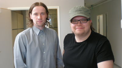 Nicklas Storbjörk och Anders Eklund, två av personerna bakom gratistidningen Dagens Tidning