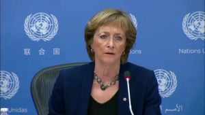 Den kanadensiska domaren Marie Deschamps skräder inte orden när hon presenterar den oberoende utredningen. Marie Deschamps