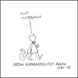 Lassi Rajamaan musiikkiaiheinen pilapiirros.