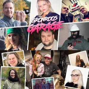 Kollagebild över artister som gästat Grönroos garage