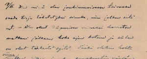 Toivo Kuulan kirje 17. maaliskuuta 1918.