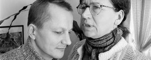 Markku Maalismaa Anssin roolissa kuunnelmassa The teenage years of Anssi. Kristiina Elstelä äitinä. Markku Maalismaa Anssin roolissa, Kristiina Elstelä äitinä.