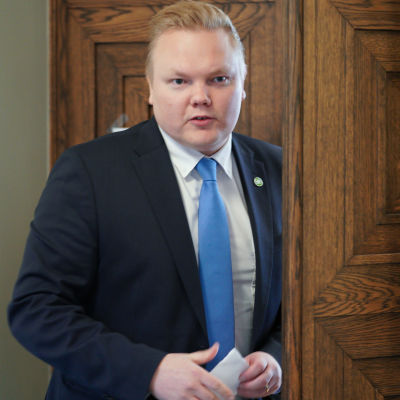 Antti Kurvinen eduskunnassa 5.3.2020