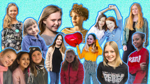Sofie Jansson, Edith Nyroos, Alva Eklund, Tyra Wingren, Signe Rönnlund, Moa Wulff, Tinja Höglund, Isabel Ström, Samira Kanji, Tilda Nevaste, Mie Frostdahl, Felicia Sundström, Moa Gripenberg, Milou Sederlöf och Alina Reinikainen Sofie Jansson, Edith Nyroos, Alva Eklund, Tyra Wingren, Signe Rönnlund, Moa Wulff, Tinja Höglund, Isabel Ström, Samira Kanji, Tilda Nevaste, Mie Frostdahl, Felicia Sundström, Moa Gripenberg, Milou Sederlöf, Alina Reinikainen